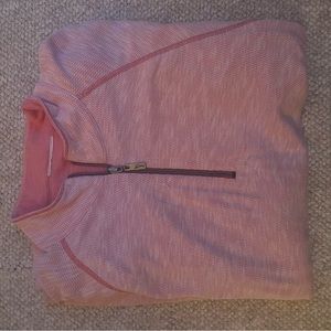 Tommy Bahama Salmon Quater Zip (Reversible)